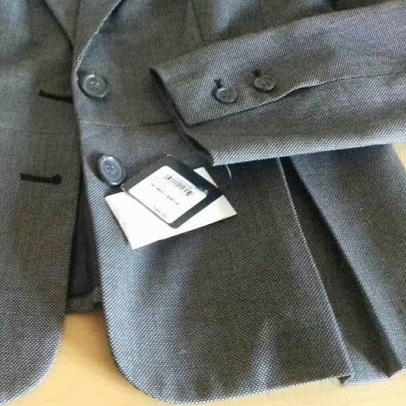 Halogen Pleat Peplum Suit Jacket, Size 8 - Picture 4 of 8